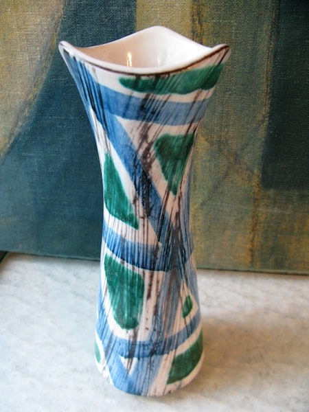 Blue/green vase 3030/279