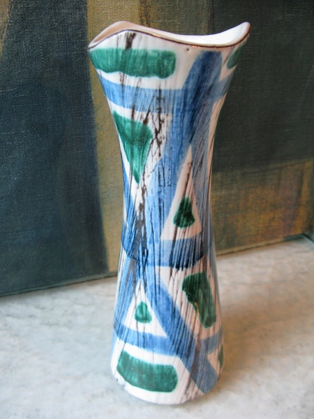 Blue/green vase 3030/279