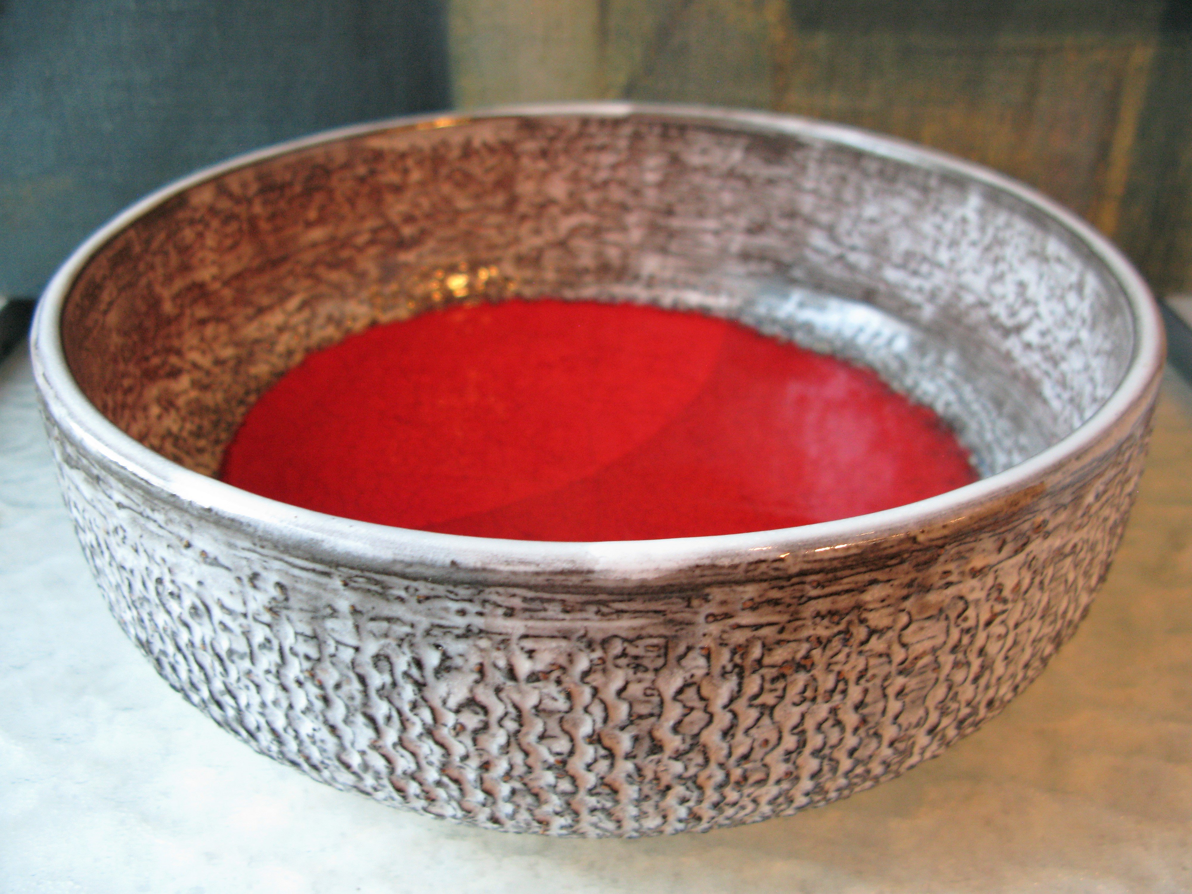 maris red bowl