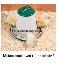 ❤️ STARTPAKET ❤️ Matautomat + vattentank + foder Höns Vaktel Kyckling mfl
