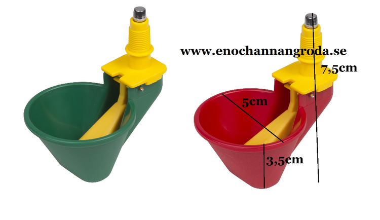 VATTENKOPP till höns, ankor, kycklingar. - En och annan Groda