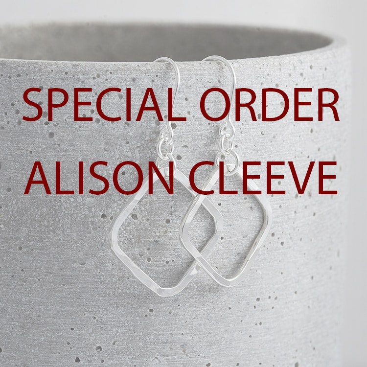 Special order Alison Cleeve