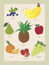 Frukter & Bär Poster