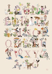 Barnens ABC Poster