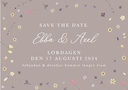 Save the Date "Bloom"