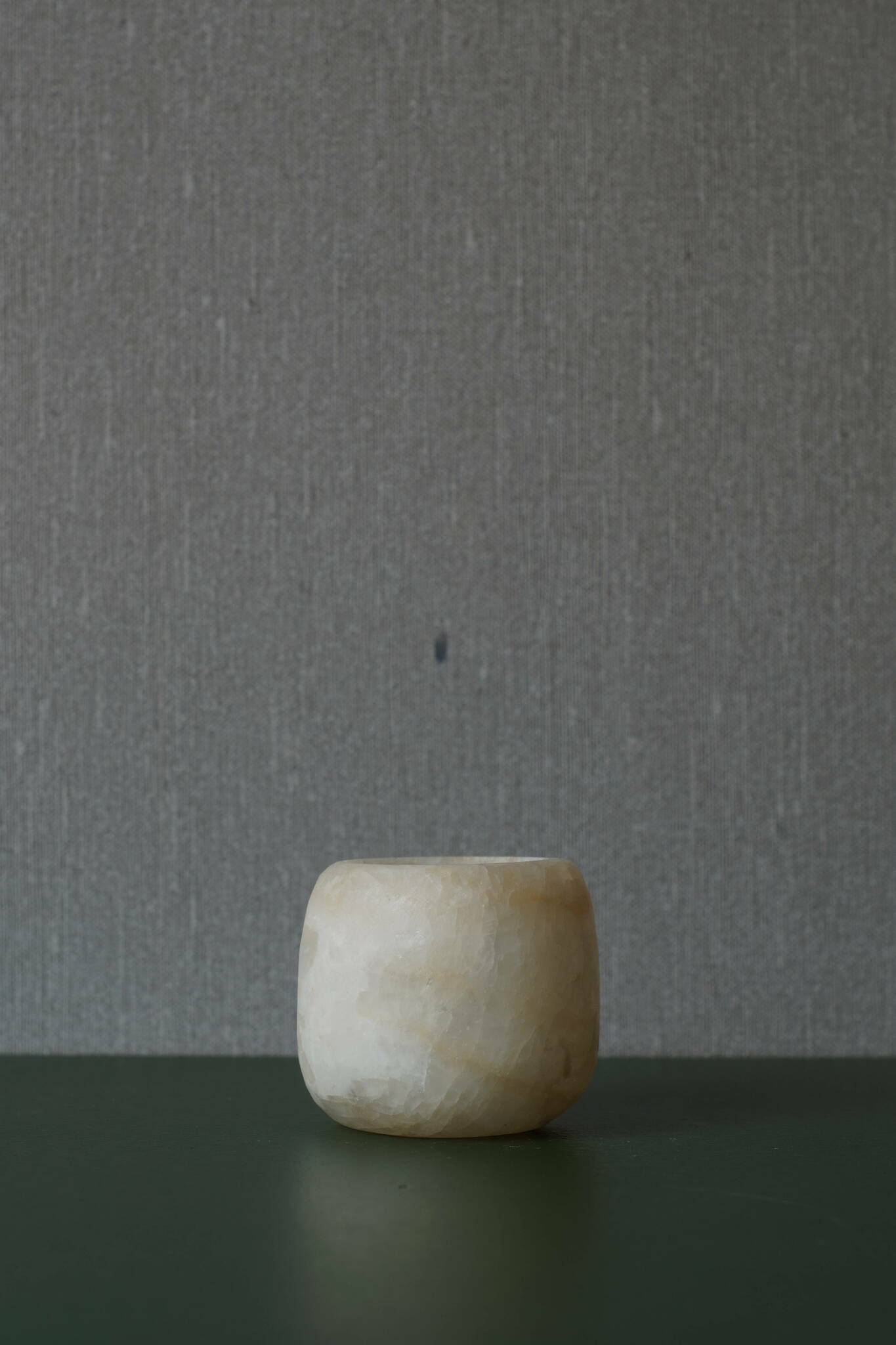 Ljuslykta alabaster 5.5 cm