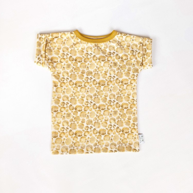 T-shirt med muddärm - Shimmer Leo