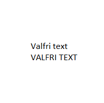 Text till strumpor/vantar