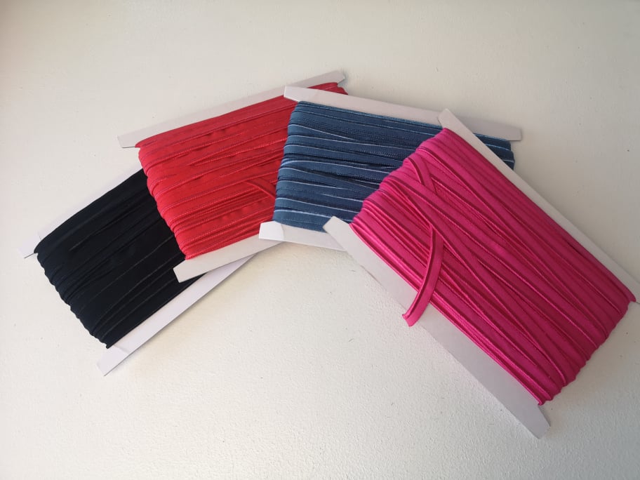 Elastiskt passpoalband (Flera färger)