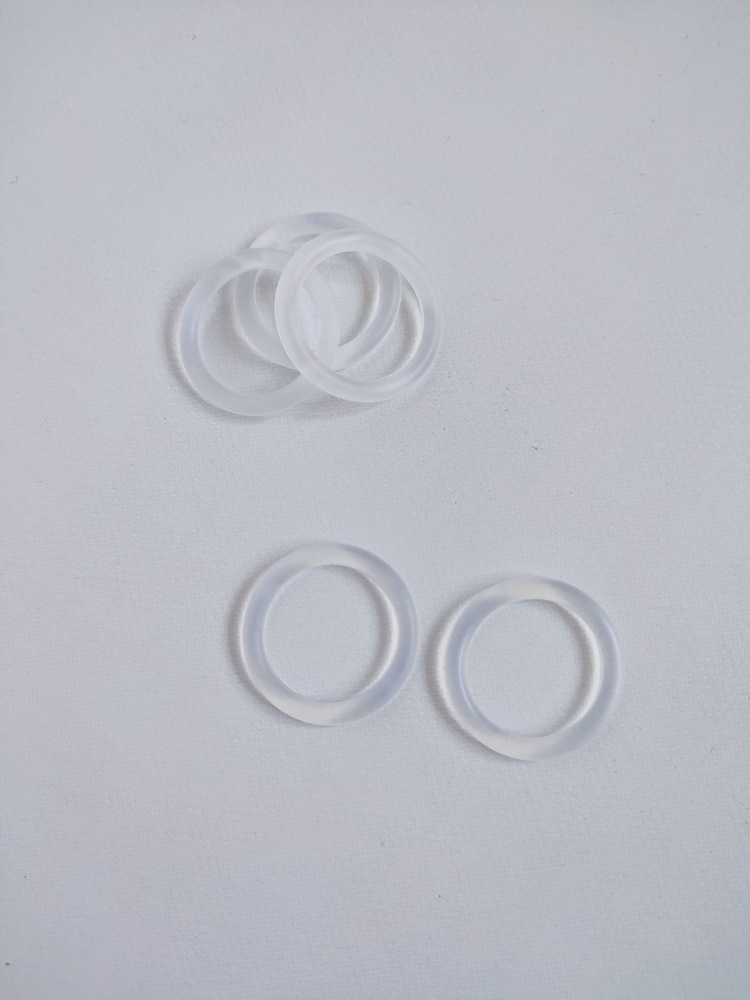 O-ring transparent