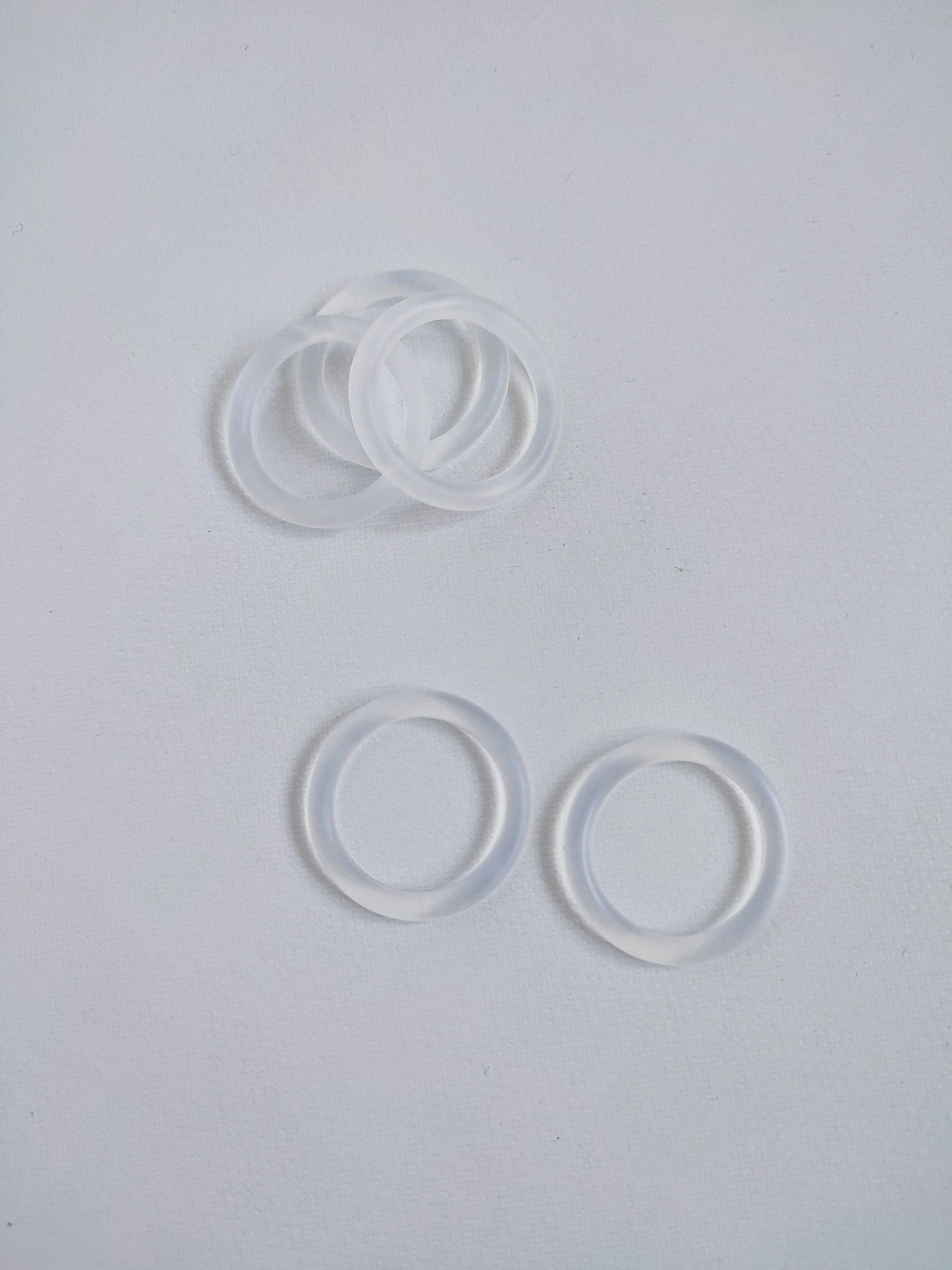 O-ring transparent