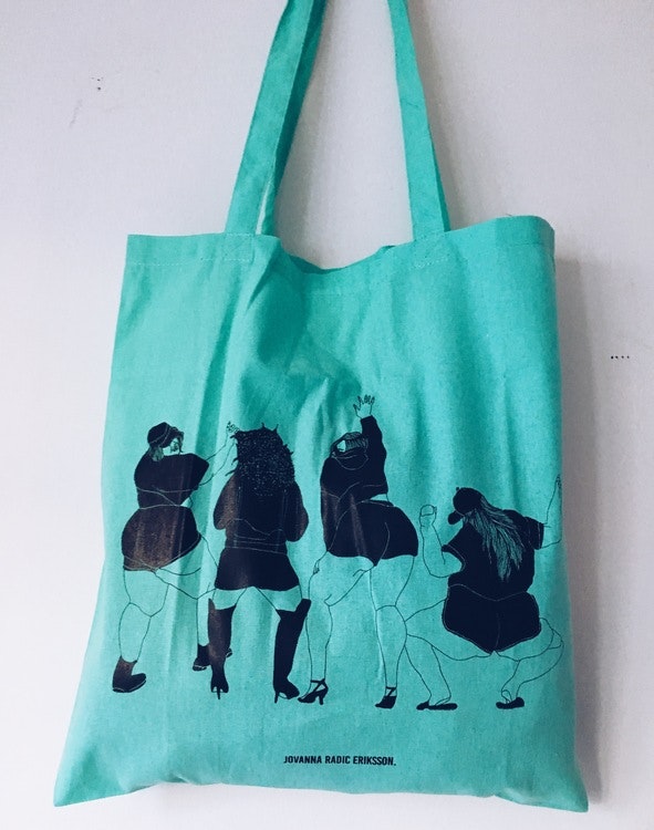 Twerk Tote Bag, mint