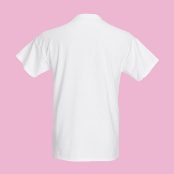 TITTY, vit t-shirt (lös passform)