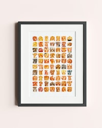 Maxi Breast Collage Print