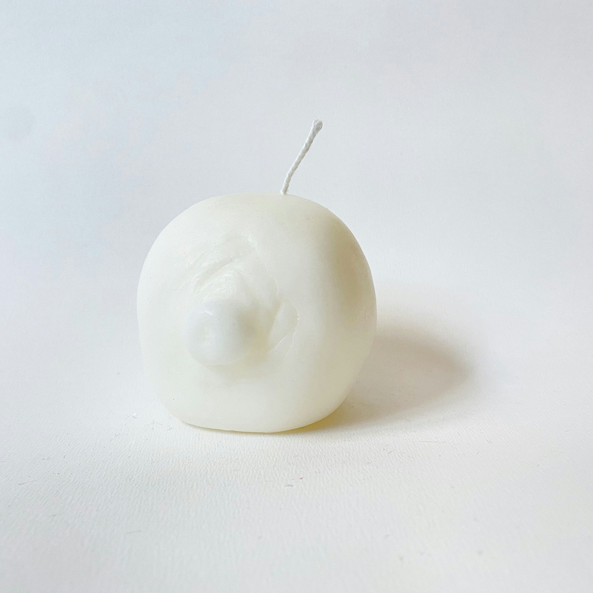 Candle breast, white matte