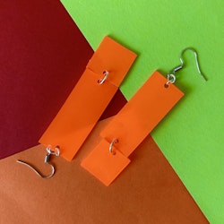 Utförsäljning örhängen: Neonorange (ord. 200 kr)