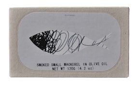 Rökta Små Makrillar i Olivolja (2 st)