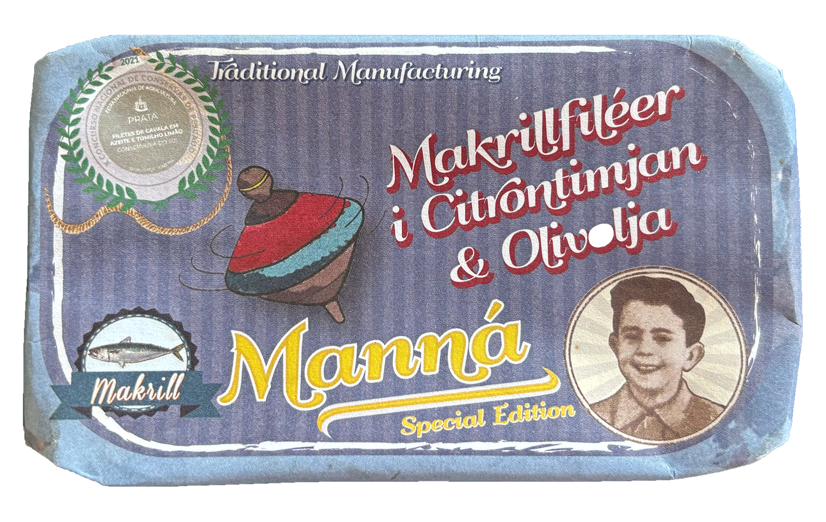 Makrillfiléer i Citrontimjan & Olivolja (2 st)