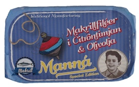 Makrillfiléer i Citrontimjan & Olivolja (2 st)