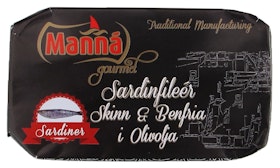 Sardinfiléer Skinn & Benfria i Olivolja (2 st)