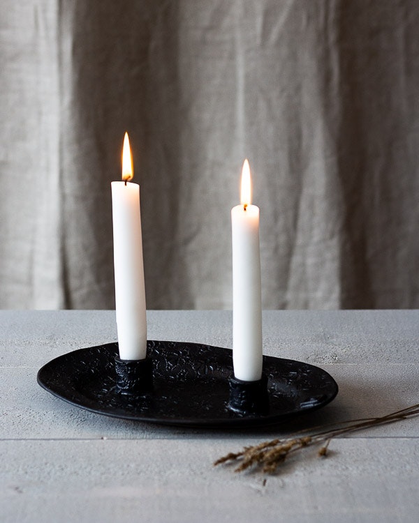 CERAMIC CANDLEPLATE