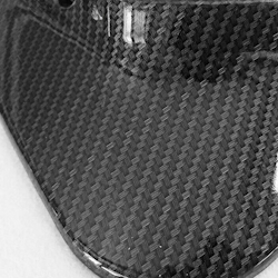Model 3 Stänkskydd - kolfiber utseende reservdelar