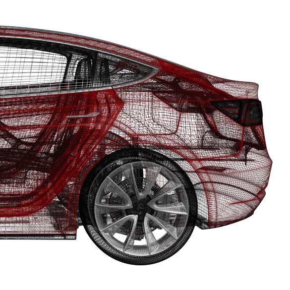 Model 3 fotsensor trunk 2021+