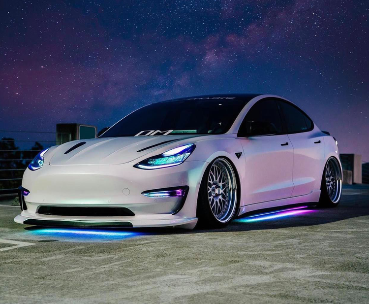 Tesla underglow