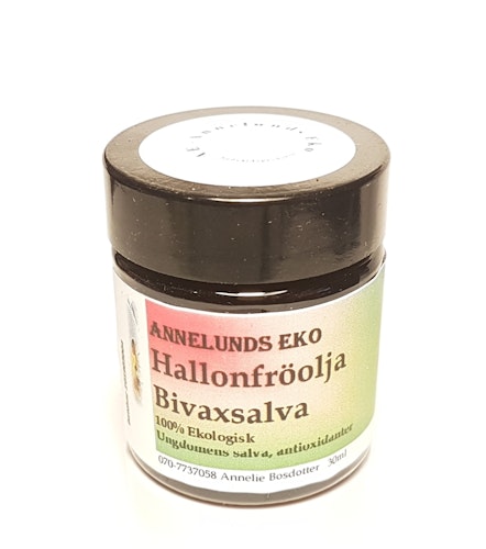 Hallonfröolja Bivaxsalva