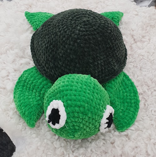 Grön sköldpadda 30cm