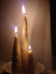 Gilleljus spiral höjd ca 13cm brinntid ca 8 timmar