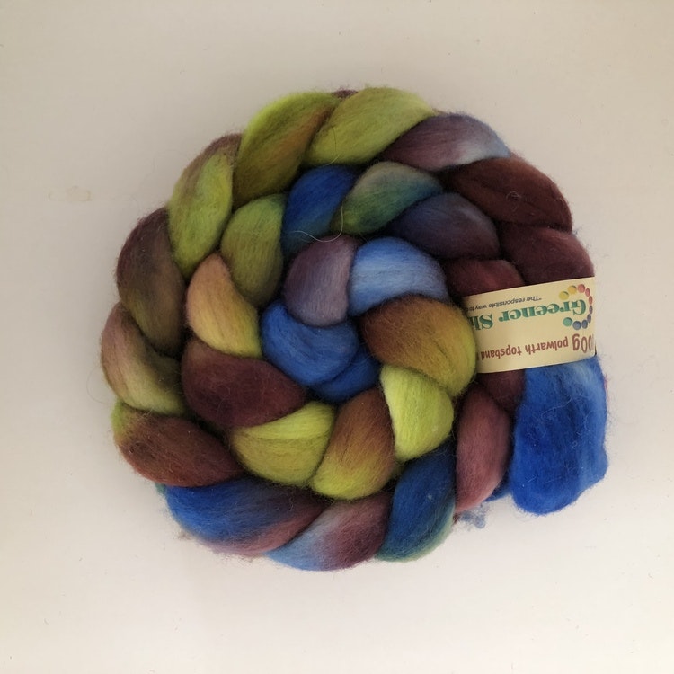 Polwarth färgade topsband 100 g