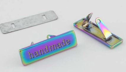 Metalltag "Handmade"
