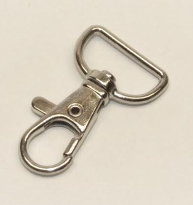 Karbinhake till nyckelband 19 mm  -  3/4 inch