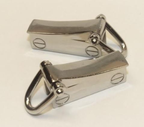 Side clip med D-ring 2-pack