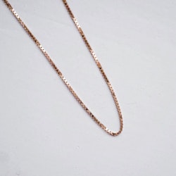 "Venezia" 0.8mm gold chain 45cm