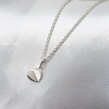 "Lucky Heart" pendant in silver