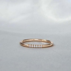 "Aurora Sparkle" ring in gold, choose gemstones
