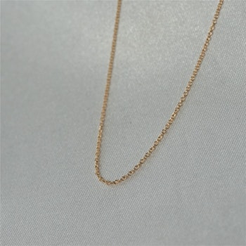 "Anchor super thin" gold chain 42-45cm