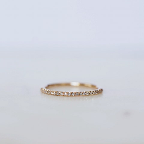"Aurora Super Sparkle" ring in gold, choose gemstones