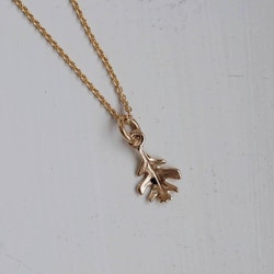 "Oak leaf" pendant in 18K gold