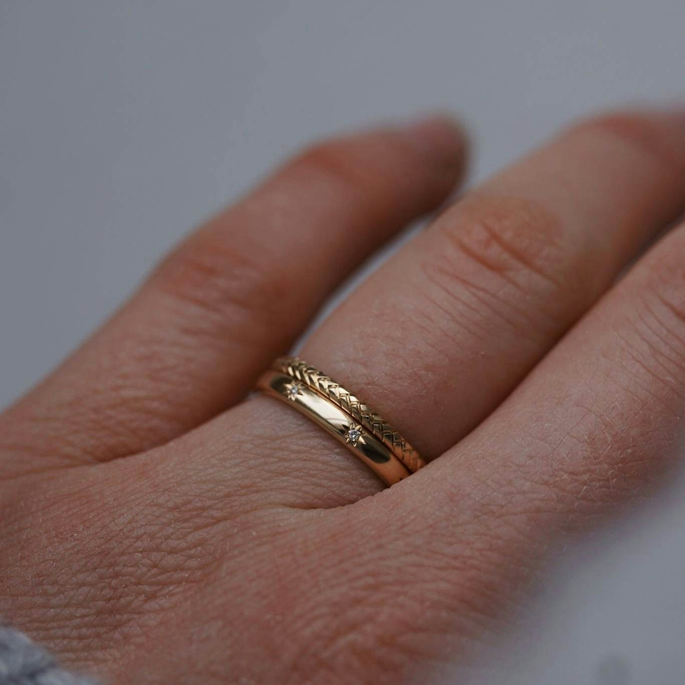 "Idun" ring in gold