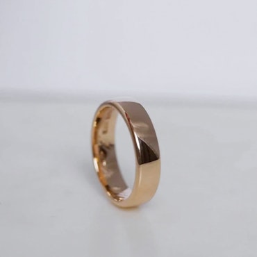 "Uranus" 5mm gold ring