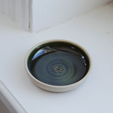 Jewelry tray dark green