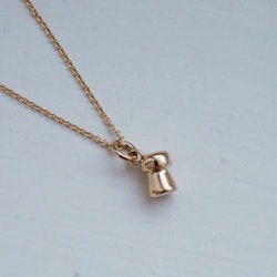 "Champagne" pendant in gold