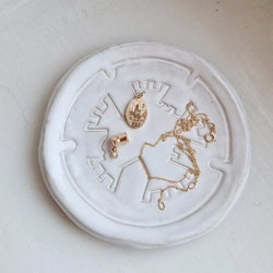 "Ringmuren" jewelry tray white