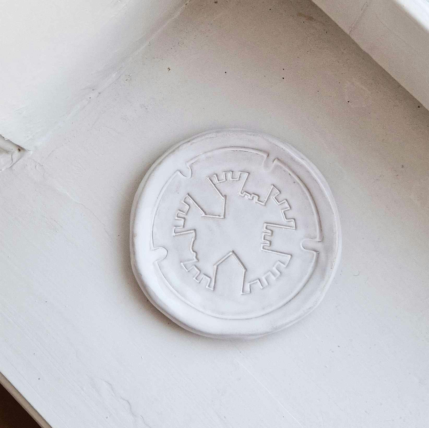 "Ringmuren" jewelry tray white