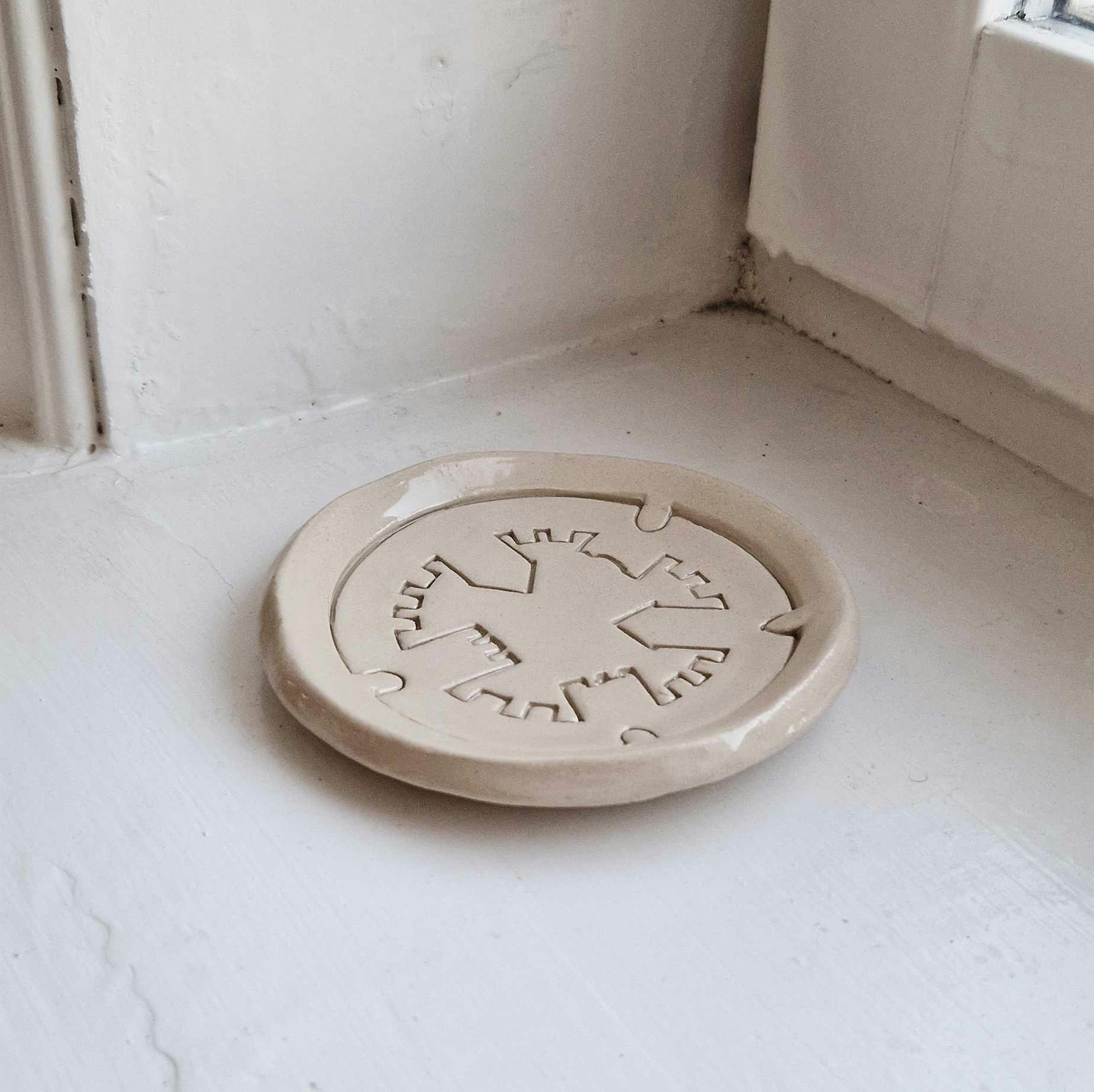 "Ringmuren" jewelry tray nude