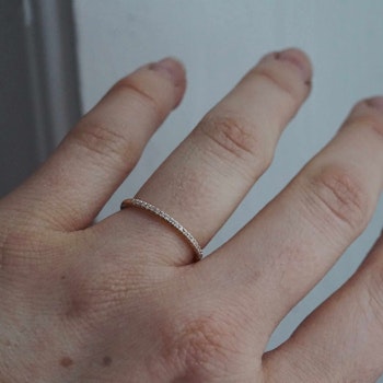 "Aurora Super Sparkle" ring in gold, choose gemstones