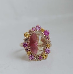 Cocktail "Gotländsk midsommarnatt" gold ring
